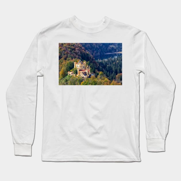 Schloss Hohenschwangau 1 Long Sleeve T-Shirt by charlesk